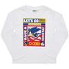 Sega Sonic T-shirt manica lunga bimbo bianca "Sonic"