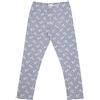 Mawi Legging bimba quadretti bianchi/neri stampati