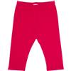 Mawi Legging stretch felpato bimba rosso