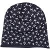 Mawi Cappello felpato bimba blu stampato