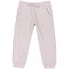 Chicco PANTALONI FLEECE ROSA STAMPA TONO SU TONO - chicco