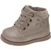 Chicco POLACCHINO FORMICA beige con zip e stringato con fiocco - chicco