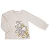 Mawi Maglia bimba beige stampa "unicorno"