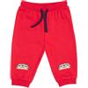 Mawi Pantalone lungo rosso bimbo con stampe