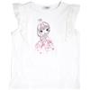 Mawi T-shirt bambina frill sangallo