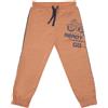Mawi Pantalone bimbo marrone stampa moto