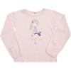 Mawi Maglia jersey manica lunga bimba rosa stampata