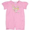Mawi Pigiama intero jersey bimba rosa stampa "Farfalle"