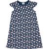 Mawi Abito jersey bimba blu stampato