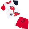 Mawi Completo t-shirt + pantalone sport bimbo bianco/rosso
