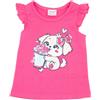Mawi Canotta jersey bimba rosa stampa cagnolino