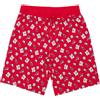Mawi Short jersey bimbo rosso stampato