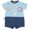 Mawi Pagliaccetto jersey bimba bicolor azzurro/blu "mare"