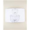 Mawi set 4 pezzi coordinato naturale orsetto beige