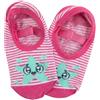 Mawi Calze antiscivolo ballerine bimba rosa stellina