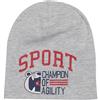 Mawi Cappellino jersey cuffia bimbo grigio