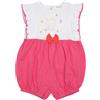 Mawi Pagliaccetto jersey bimba bianco/corallo "gattino"