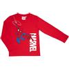 Disney T-shirt manica lunga bimbo rossa "spiderman"