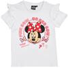 Disney T-shirt mezza manica bimba "minnie" con frill