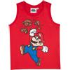 Nintendo Canottiera bimbo rossa "super mario"