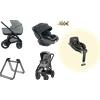 Inglesina Promozione System Quattro Inglesina Aptica XT con Darwin Recline 2026 + Base girevole Darwin 360° Canyon Grey