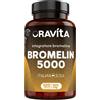LOW BROMELIN DONNA Bromelina Forte Drenante 5000 + 2500 Gdu/G - Anticellulite Ri
