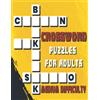 Enjoy With Us Crossword Puzzles for Adults Medium Difficulty (Tascabile)