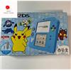 Nintendo 2DS Sun Moon Light Blue Box Console Pikachu Edizione Speciale...