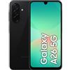 Samsung Galaxy A26 5G 128GB Smartphone Super AMOLED 6 pollici 6GB RAM Black