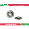 BREMBO 2 DISCHI FRENO BREMBO VERNICIATI 09D88011 09.D880.11