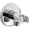 Bristan C WORD02 C Doccia Acc Contemporanea Rubinetto Doccia Presa A Parete Rotonda Con Accessori Staffa Portatile, Cromato