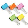Rapesco FBC19COL Molle Fermacarte 19 mm, Confezione da 10 | Clips in Metallo, Colori Assortiti