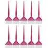 Fyearfly Set di pennelli per capelli 10 pezzi, manico ergonomico, applicatore per tinta, pennello per tinture per capelli per salone di bellezza (l)