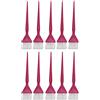 Fyearfly Set di pennelli per capelli 10 pezzi, manico ergonomico, applicatore per tinta, pennello per tinture per capelli per salone di bellezza (S)