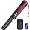 DR.ÖTEK Pinpointer Metal Detector, Portatile Pointer Palmare, Impermeabile IP68, LCD Display, Innovativa Funzione di Cancellazione delle Interferenze, Maggiore Sensibilità, 3 Modalità di Allarme