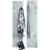 Vladon Wall Panel 120, Pannello Appendiabiti con 2 Pannelli, ossido di Cemento Grigio (28 x 120 x 2 cm ciascuno)
