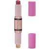 Revolution Beauty London Makeup Revolution, Blush & Highlight Stick, Mauve Glow, Fard e Highlighter per il viso, 4,3g
