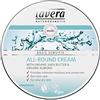 Lavera, crema All Round, crema base, con olio di mandorle e burro di karitè, per idratare e proteggere la pelle molto secca, vegan, cura biologica per la pelle, cosmetici naturali e innovativi, 150 ml