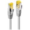 Lindy 47270 Cavo patch 20m RJ45 S/FTP LSOH, con cavo grezzo Cat7, grigio