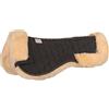 HKM Sports Equipment Cuscino da sella HKM in pelle di agnello, misura 17-17,5 pollici