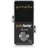TC Electronic POLYTUNE 3 NOIR Piccolo sintonizzatore polifonico con modalità di sintonizzazione multiple e BUFFER BONAFIDE integrato