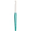 Prym ergonomico uncinetti per lana, Bianco/ Verde, 8 mm x 17 cm