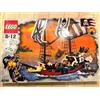 LEGO Pirates 6290 Pirate Battle Ship Red Beard Runner ristampa 2001...