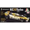 Italeri 1/12 Renault RE20 Turbo F1 Big Scale Model Kit 4707 Nuovo Manuale JP ...