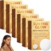 Junjie Sun Free Glow - Toppe abbronzanti con micro aghi senza sole, per abbronzatura uniforme della pelle bronzata, per uomini e donne (confezione da 6)