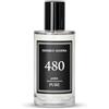 PURE ROYAL Pure 480 Profumo da Uomo 50 ml | Fragranza Fougère Aromatica con Limone, Bergamotto, Lavanda e Legno di Cedro | 20% di Essenza | Elegante e di Lunga Durata
