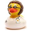 Duckshop Duck Shop - Paperella di gomma da bagnetto a tema dottoressa brunetta