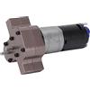 Dilwe Scatola Ingranaggi Motore RC 370, Scatola Ingranaggi in Metallo CNC Ad Alta Precisione con Motore 370, Lega di Alluminio Leggera per Camion Militare WPL B1 B14 B24 C14 1/16 RC (Ti colore)