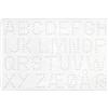 Hama Beads Single Pegboard Letters