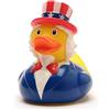 Duckshop Duck Boutique - Uncle Sam Canard de bain - Canard de bain - L : 8,5 cm